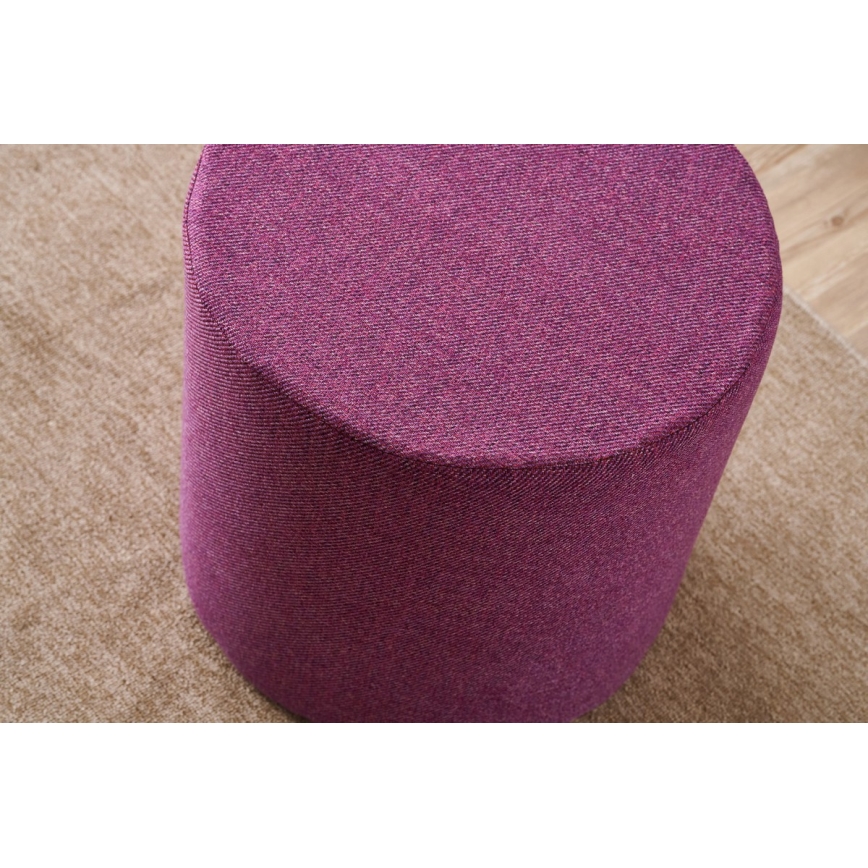 Pufs RONDO, diam. 40 cm, rozā