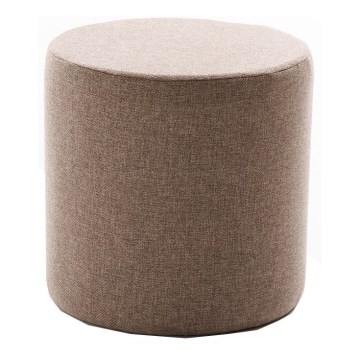 Pufs RONDO, Ø 40 cm, brūns
