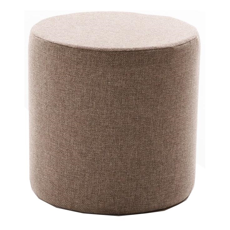 Pufs RONDO, Ø 40 cm, brūns