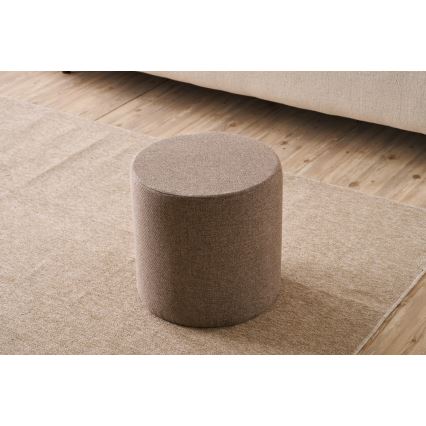 Pufs RONDO, Ø 40 cm, brūns