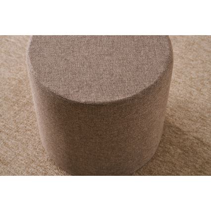 Pufs RONDO, Ø 40 cm, brūns