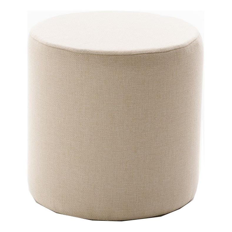 Pufs RONDO Ø 40 cm, krēmkrāsas