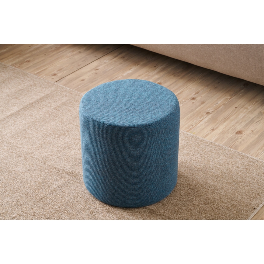 Pufs RONDO Ø 40 cm zils
