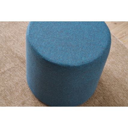 Pufs RONDO Ø 40 cm zils