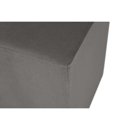 Pufs SIX 40x40 cm, pelēks