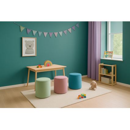 Pufs VEX, Ø 36 cm, rozā