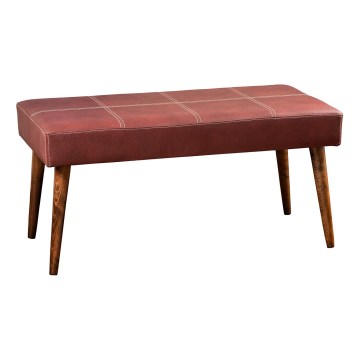 Pufs VITO 46x92 cm sarkans