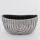 Puķu pods 28x14,5 cm sudraba/brūna