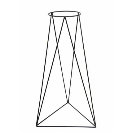 Puķu podu statīvs TRIANGL 90x50 cm melns