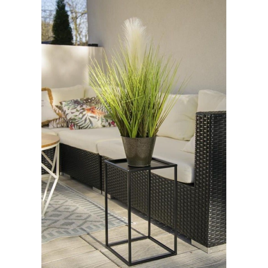 Puķu statīvs 40x24 cm melns