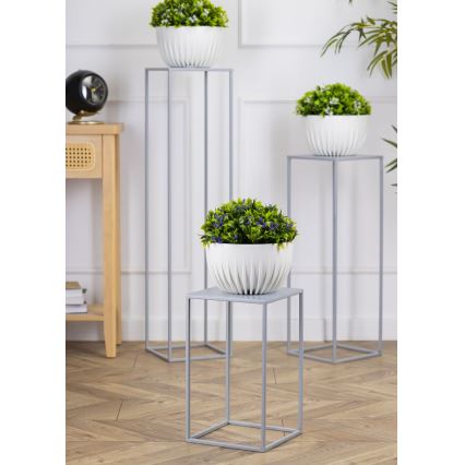 Puķu statīvs 40x24 cm pelēka