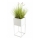 Puķu statīvs 50x24 cm balts
