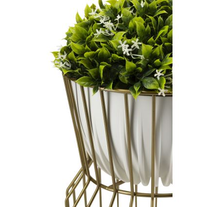 Puķu statīvs 50x26 cm zelta