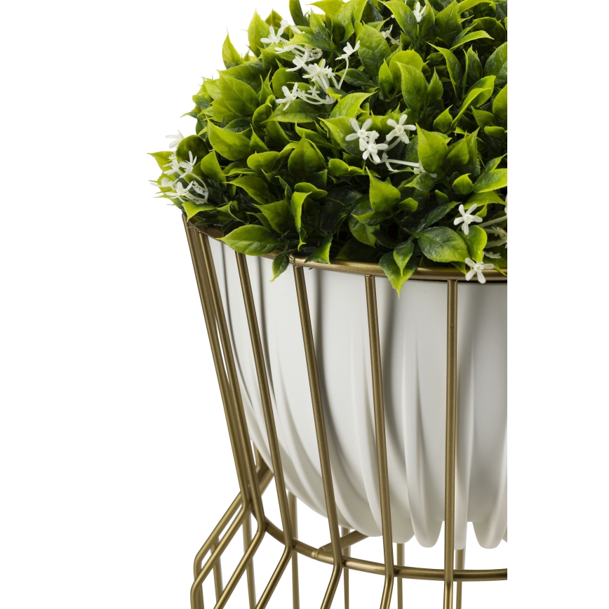 Puķu statīvs 50x26 cm zelta
