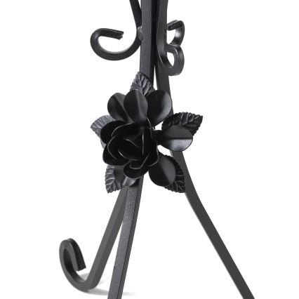 Puķu statīvs 55x33 cm melna