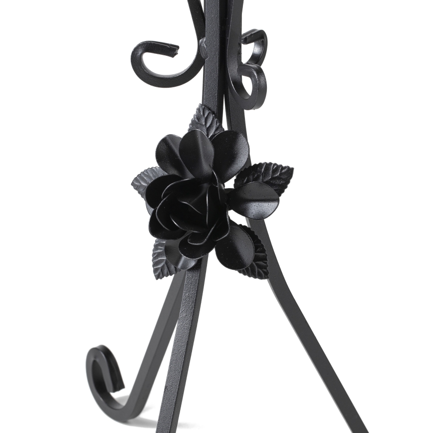 Puķu statīvs 55x33 cm melna