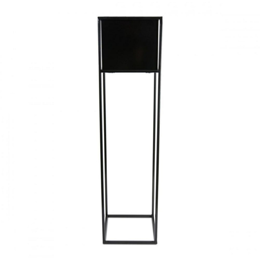 Puķu statīvs 90x24 cm melns