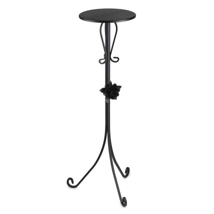 Puķu statīvs 95x39 cm melna