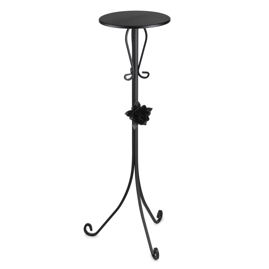 Puķu statīvs 95x39 cm melna