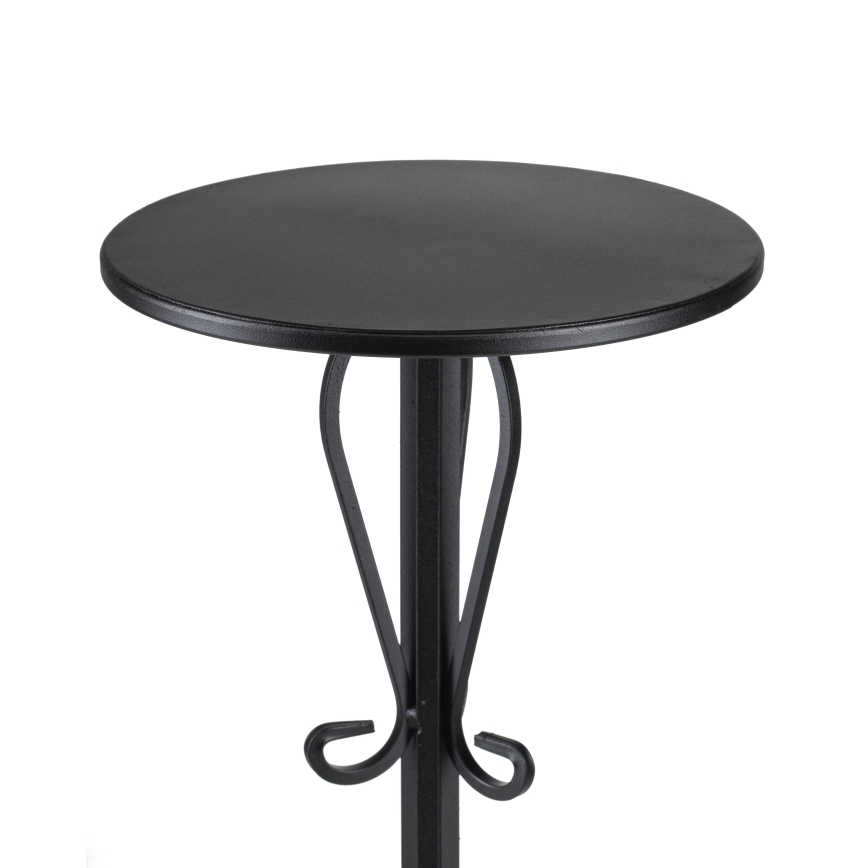 Puķu statīvs 95x39 cm melna