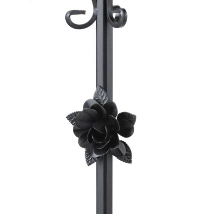 Puķu statīvs 95x39 cm melna