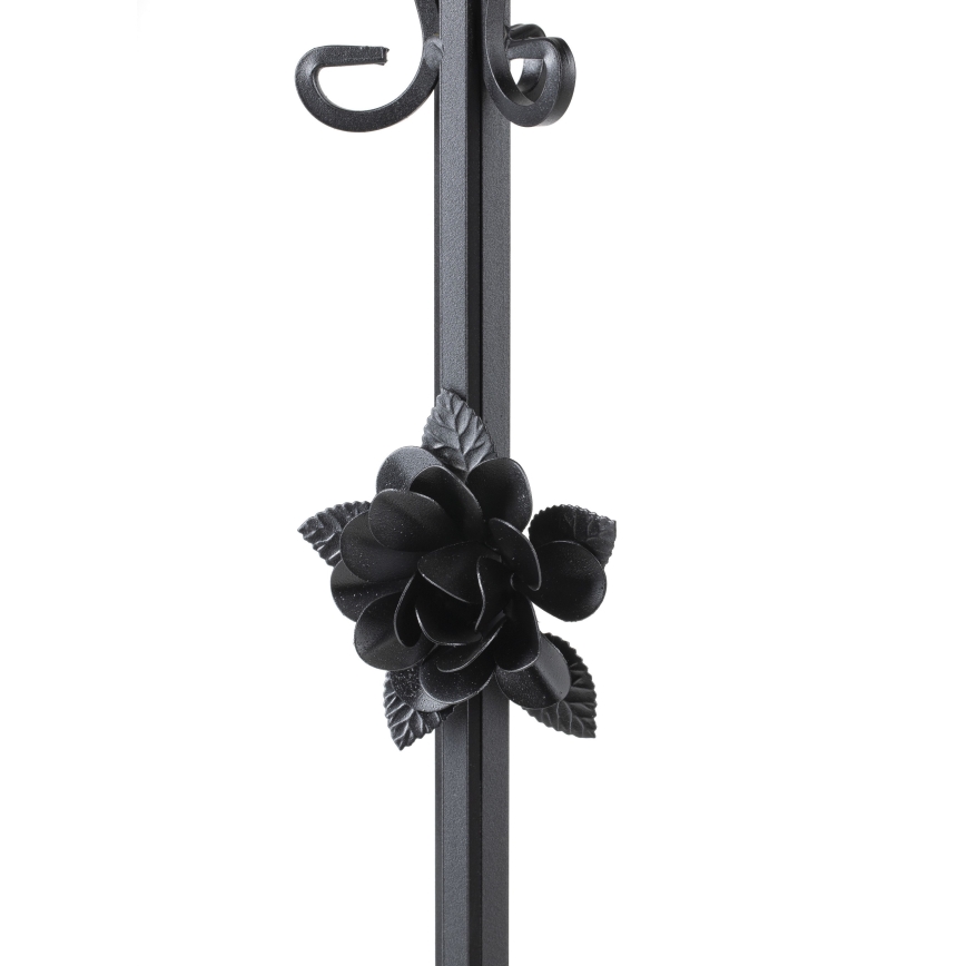 Puķu statīvs 95x39 cm melna