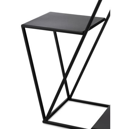 Puķu statīvs 95x78 cm melna
