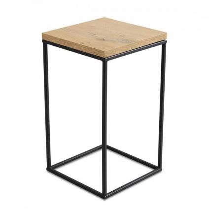 Puķu statīvs BASICLOFT 40x24 melns/brūns