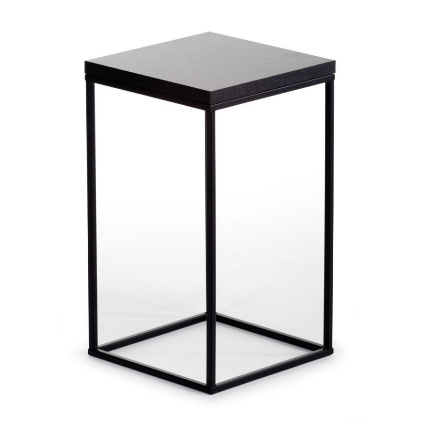 Puķu statīvs BASICLOFT 40x24 melns