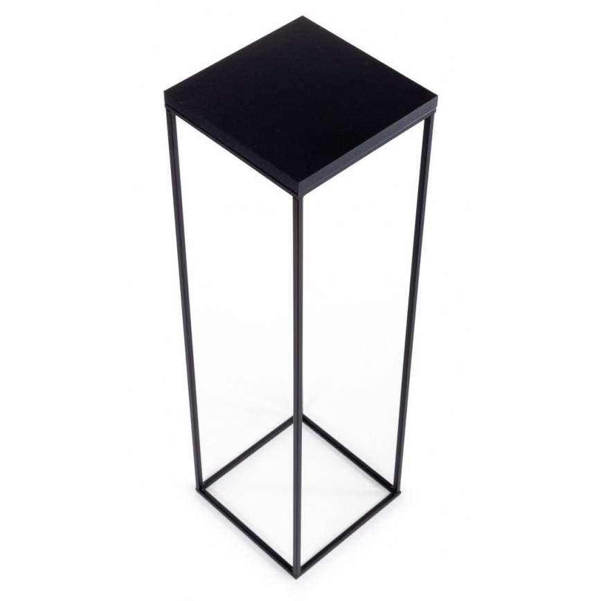 Puķu statīvs BASICLOFT 80x24 melns