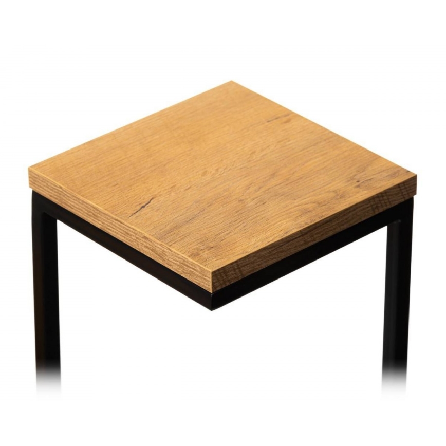 Puķu statīvs KASKADA 79x40 melns/brūns