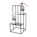 Puķu statīvs KASKADA 85x40 cm melns