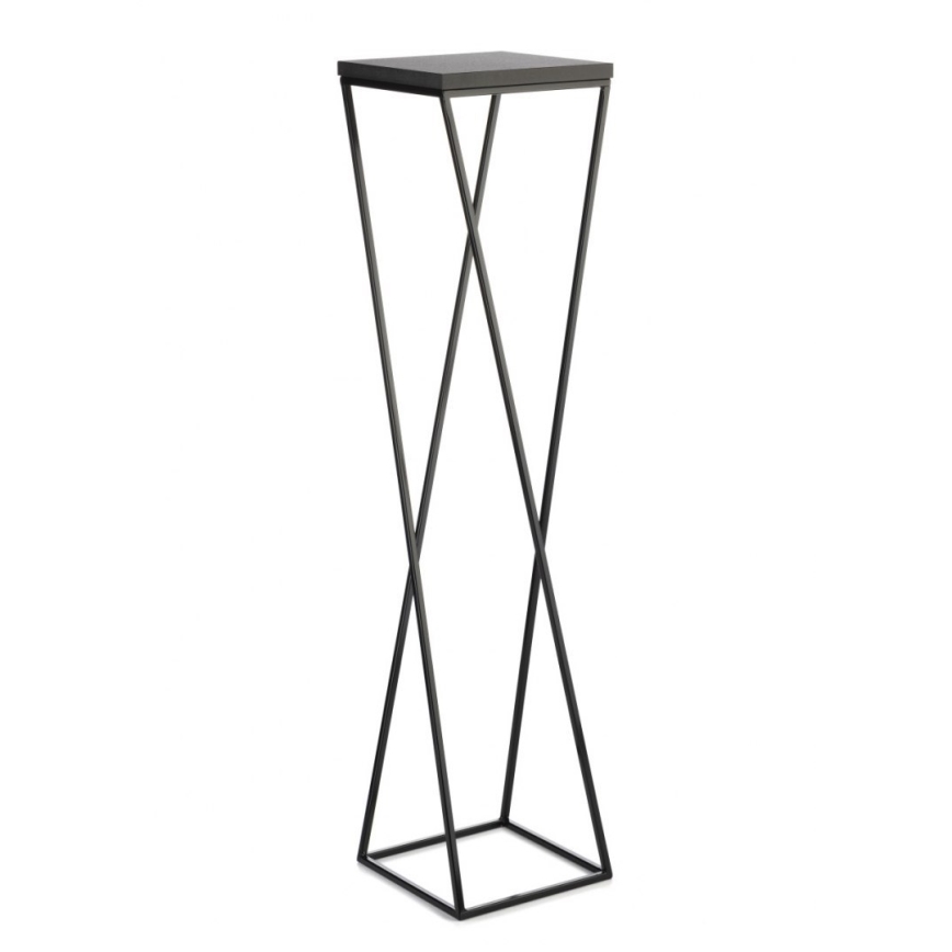 Puķu statīvs LOFT 100x24 cm melns