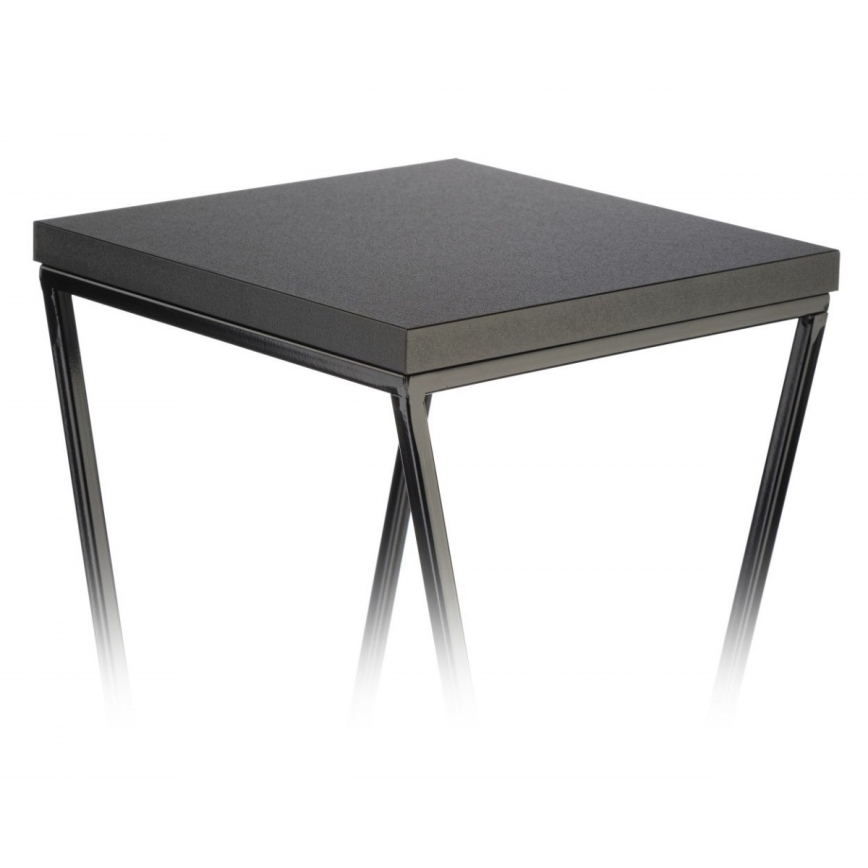 Puķu statīvs LOFT 100x24 cm melns
