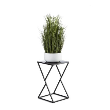Puķu statīvs LOFT 40x23,5 cm melns