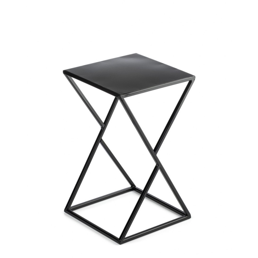 Puķu statīvs LOFT 40x23,5 cm melns