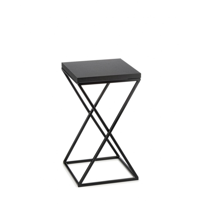 Puķu statīvs LOFT 40x24 cm melns