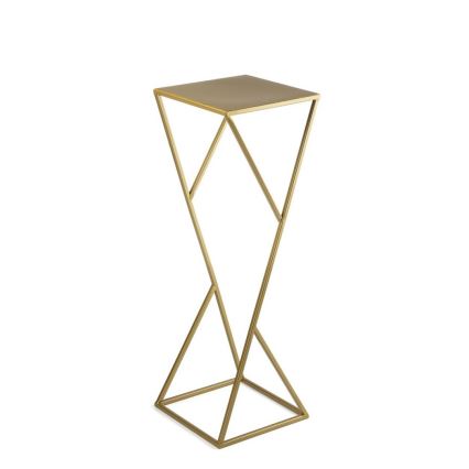 Puķu statīvs LOFT 70x23,5 cm, zelta