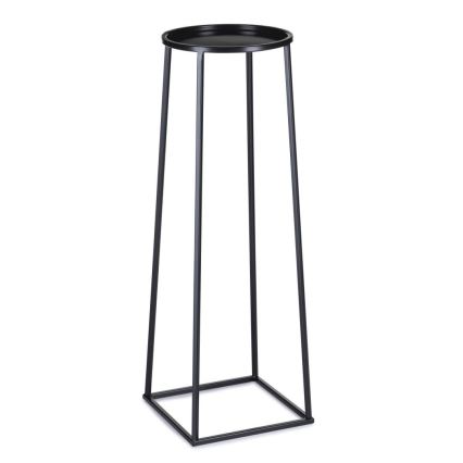 Puķu statīvs LOFT 70x24 cm, melna