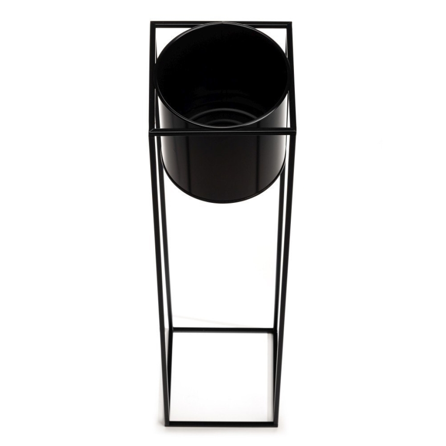Puķu statīvs RING 100x23 cm melns