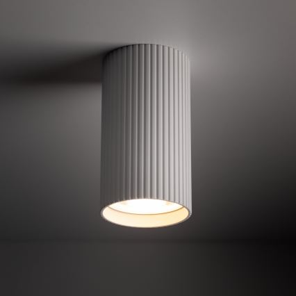 Punktveida gaismeklis TUNE S 1xGU10/10W/230V 10 cm balts