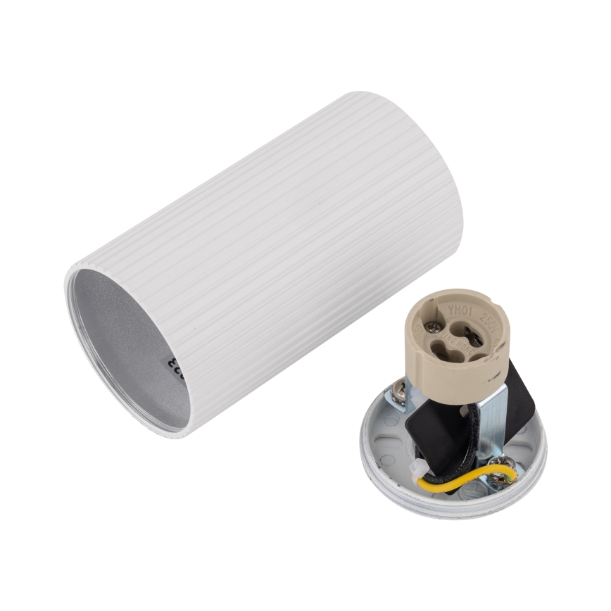 Punktveida gaismeklis TUNE S 1xGU10/10W/230V 10 cm balts