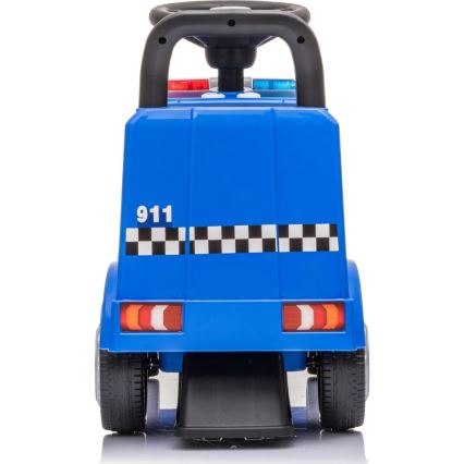 Push automašīna Mercedes Policijas automašīna zila