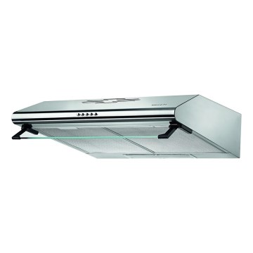 Pyramis 65029502 - Divmotoru virtuves tvaika nosūcējs STANDARD 60 cm nerūsējošs tērauds