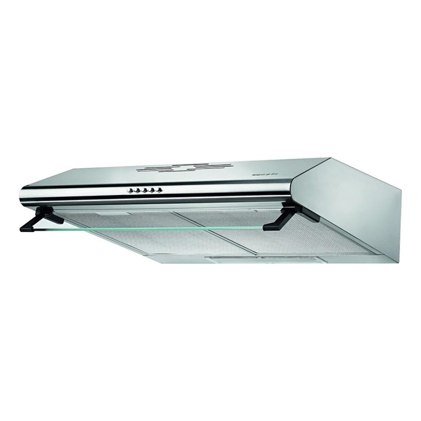 Pyramis 65029502 - Divmotoru virtuves tvaika nosūcējs STANDARD 60 cm nerūsējošs tērauds