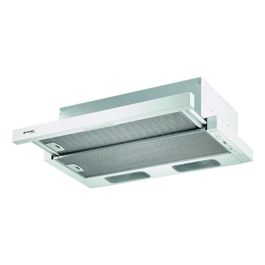 Pyramis 65040001 - Virtuves tvaika nosūcējs SLIDING NT 60 cm balta