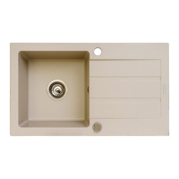 Pyramis 70006701 - Virtuves izlietne NEXT 76x44 cm granīts/bēša