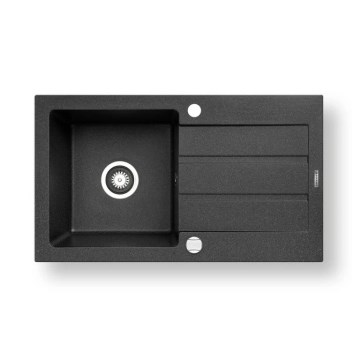Pyramis 70006801 - Virtuves izlietne NEXT 76x44 cm granīts/melna