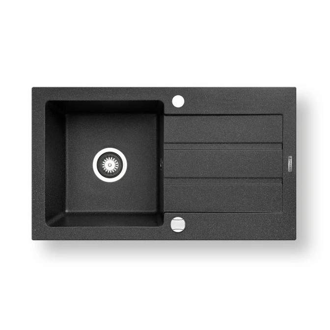Pyramis 70006801 - Virtuves izlietne NEXT 76x44 cm granīts/melna
