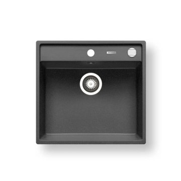 Pyramis 70007601 - CAMEA virtuves izlietne 50x53 cm granīta/melna